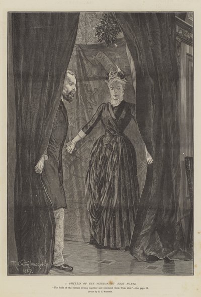 Een Phyllis van de Sierras, door Bret Harte door Richard Caton Woodville junior