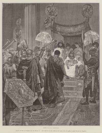 Cleopatra, door H Rider Haggard door Richard Caton Woodville junior