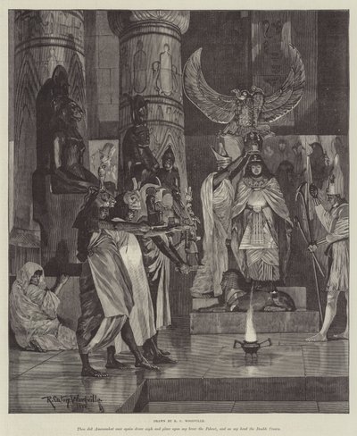 Cleopatra, door H Rider Haggard door Richard Caton Woodville junior