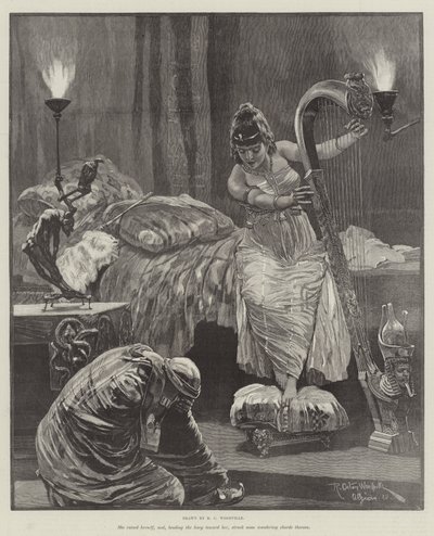 Cleopatra, door H Rider Haggard door Richard Caton Woodville junior