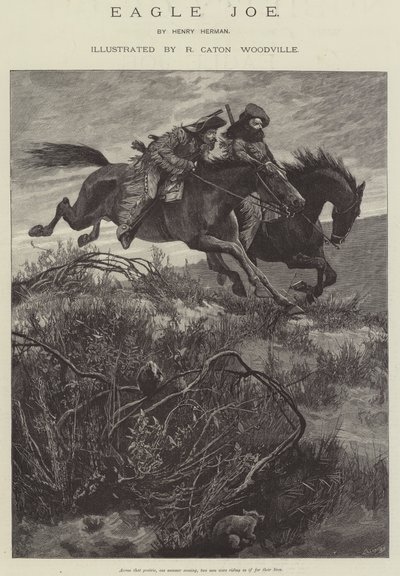 Eagle Joe, door Henry Herman door Richard Caton Woodville junior