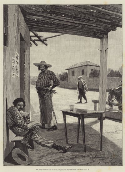 Maruja, door Bret Harte door Richard Caton Woodville junior
