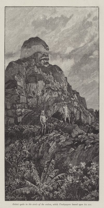 Nada de Lelie, door H. Rider Haggard door Richard Caton Woodville junior