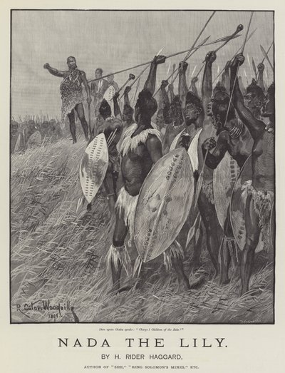 Nada de Lelie, door H. Rider Haggard door Richard Caton Woodville junior