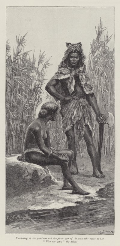 Nada de Lelie, door H. Rider Haggard door Richard Caton Woodville junior