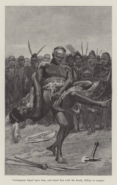 Nada de lelie, door H. Rider Haggard door Richard Caton Woodville junior