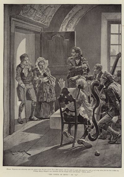 De kracht van muziek door Richard Caton Woodville junior