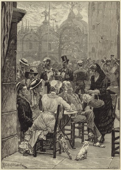 De toerist in Venetië door Richard Caton Woodville junior