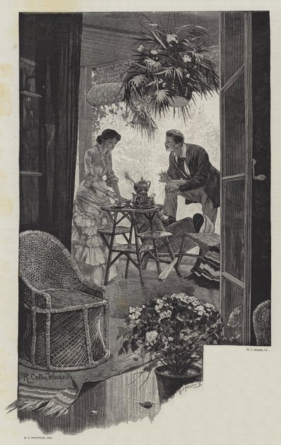 Ze Waren Getrouwd, door Walter Besant en James Rice door Richard Caton Woodville junior