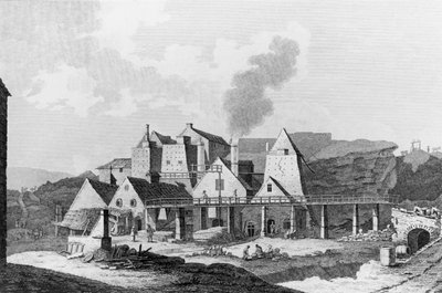 Blaenavon IJzerwerken door Richard Colt (after) Hoare