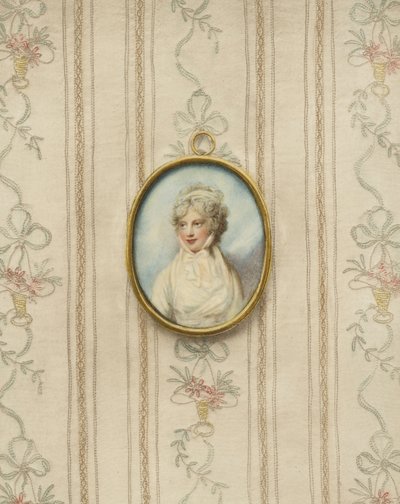 Portret van Prinses Sophia, 5e dochter van Koning George III door Richard Cosway
