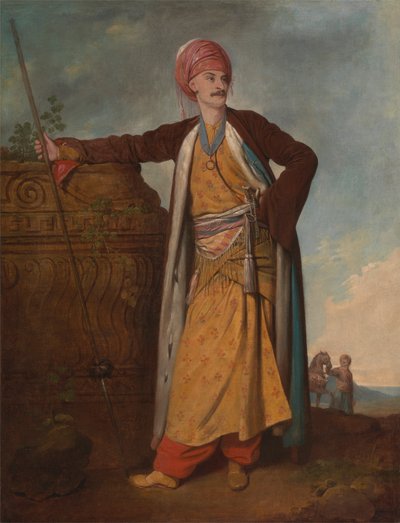 Portret van een Armeniër [1985, Cormack, YCBA Beknopte Catalogus] door Richard Cosway