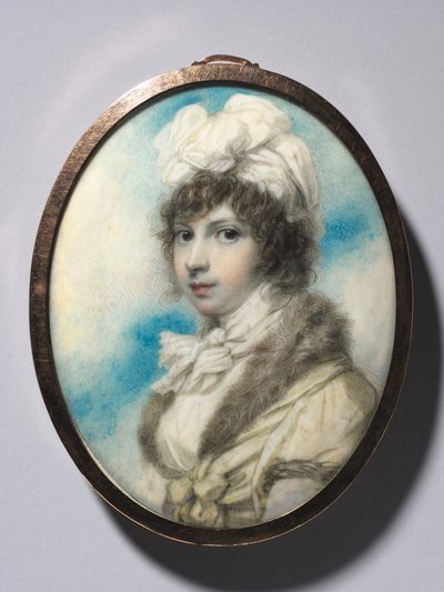 Portret van de Eerwaarde Anne Annesley, later Gravin van Mountnorris, c. 1800 door Richard Cosway