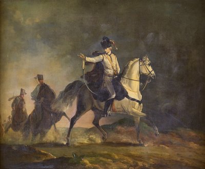 De graaf van Ancram te paard, ca. 1773 door Richard Cosway
