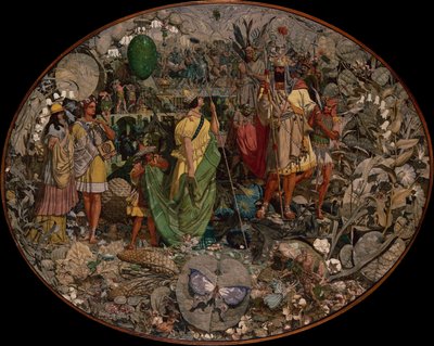 Tegenstelling: Oberon en Titania door Richard Dadd