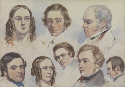 Familieportretten door Richard Dadd