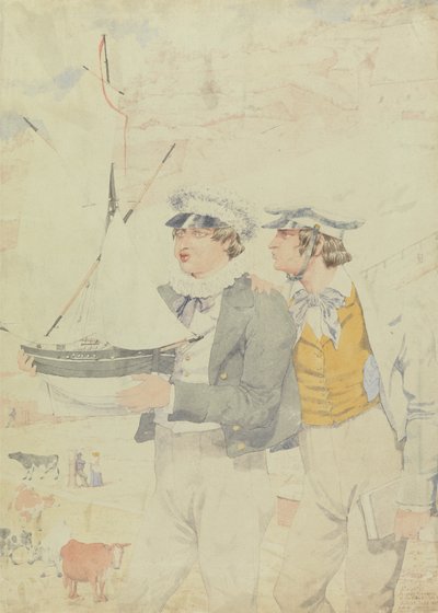 Jeugdleden van de Yacht Club door Richard Dadd