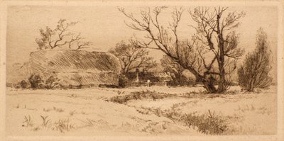 Oude Boerderij Hofweg, Dulwich door Richard Davidson Winter