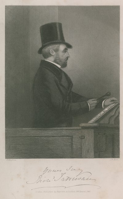 Portret van Richard Tattersall door Richard Deighton