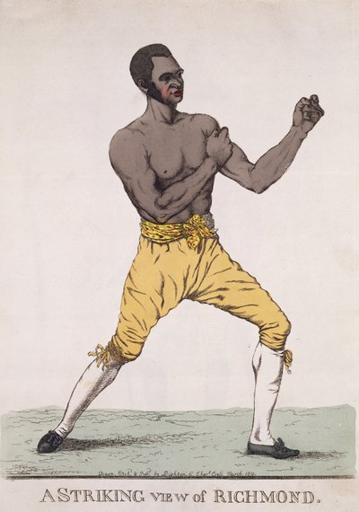 Een Indrukwekkend Uitzicht op Richmond, gepubliceerd 1810 door Richard Dighton