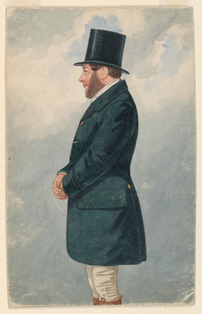 Portret van George Beets door Richard Dighton