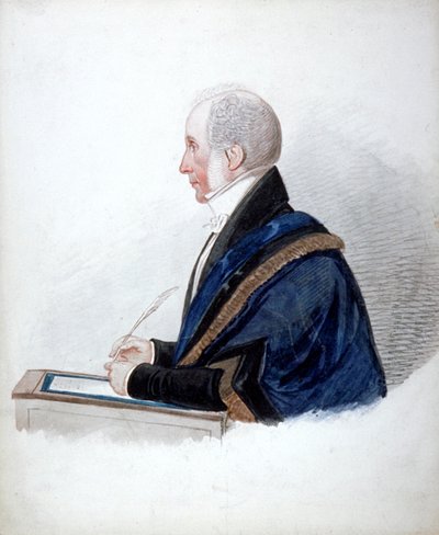 Samuel Wilson, burgemeester 1838 door Richard Dighton