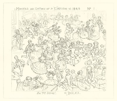 Een thuis, De Polka door Richard Doyle