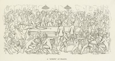 Een Kneipe in Praag door Richard Doyle