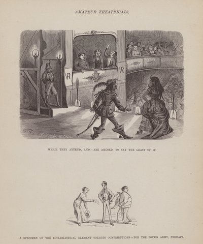 Pagina uit De Amerikaanse Tour van de heren Brown, Jones en Robinson door Richard Doyle