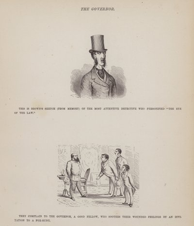 Pagina uit De Amerikaanse Tour van de heren Brown, Jones en Robinson door Richard Doyle