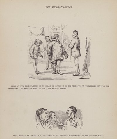 Pagina uit De Amerikaanse Tour van de heren Brown, Jones en Robinson door Richard Doyle