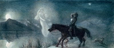 De Ridder en het Spook, ongepubliceerd door Richard Doyle