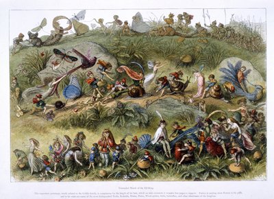 Triomfantelijke Mars van de Elf-Koning door Richard Doyle