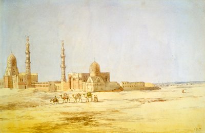 Graven van de Kaliefen, Caïro, ca. 1842 door Richard Dudd