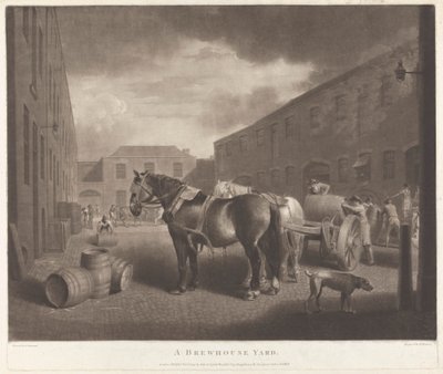 Een Brouwerij Erf door Richard Earlom