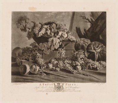 Een Stuk Fruit, 1776 door Richard Earlom