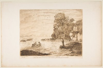 Christus roept Petrus en Andreas, 1776 door Richard Earlom