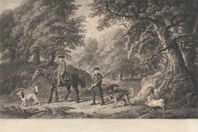 Wildbeheerders. Aan de zeer eerbiedwaardige Lord Viscount Torrington door Richard Earlom