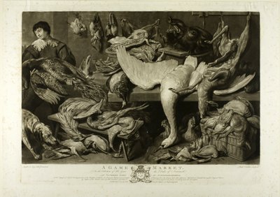 Spelmarkt door Richard Earlom