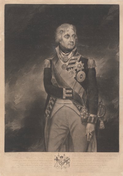 Horatio Nelson, Burggraaf Nelson door Richard Earlom