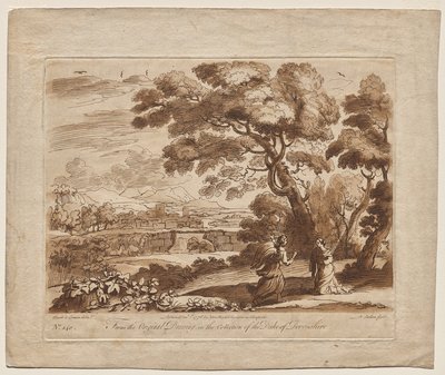Landschap, Plaat Nr. 140 door Richard Earlom