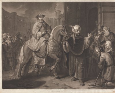 Mordecai door Richard Earlom
