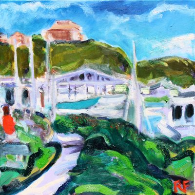 Botenhuis, Vallejo, 2018 door Richard Fox