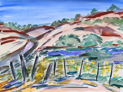Droge Heuvels, Noord-Californië door Richard Fox