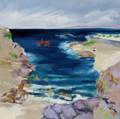 Kajakker, Monterey Bay, 2019 door Richard Fox