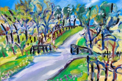 De Weg Op Lopen door Richard Fox