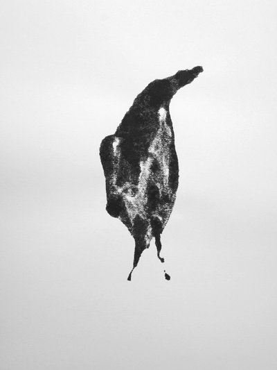 Zonder titel, 2009 (monotype) door Richard Green