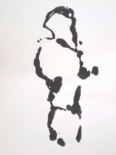 Zonder titel, 2010 (monotype) door Richard Green