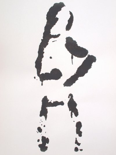 Zonder titel, 2010 (monotype) door Richard Green