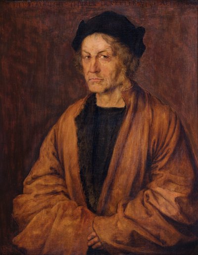 Een portret van Dürers vader door Richard Greenbury